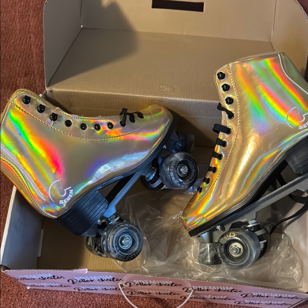 SEBA Holographic Roller Skates